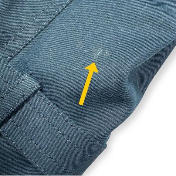 Worth Double Breasted Trench Jacket Size 0 and Matching Shorts size 4 Dark Blue - Picture 12 of 13